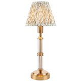  Endon 114838 - MORTON stona punjiva LED lampa, prigušiva, LED/1,5W/5V, mesing/zelena | Eponuda.com