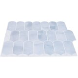  Pernata pločica 10 pcs Svjetloplava 30 x 30 cm Poliuretan i PET | shoptok.hr