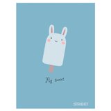 STREET Zvezek A4 Sweet, črte z robom, 54 listov, sortirano, 1 kos | Shoptok.si