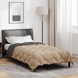 Zimska pokrivača Antracit i taupe 155 x 220 cm Mikrovlakna | Eponuda.com