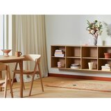 Hammel Furniture Stenski regal v hrastovem dekorju v naravni barvi 220x61 cm Mistral – | Shoptok.si