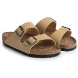 Birkenstock Natikače s potpeticom 'Arizona Birkibuc' boja pijeska | shoptok.hr