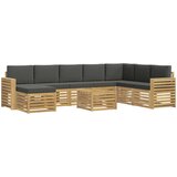  Setovi sofa Čvrsto drvo akacije | shoptok.hr