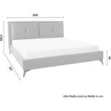 Bessagi Home Oblazinjena Postelja Sleepy | Shoptok.si