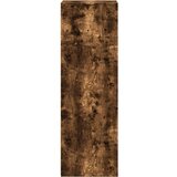 vidaXL Visoka omara dimljeni hrast 40x41x124 cm inženirski les | Shoptok.si