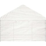  Sjenica s krovom bijela 8 92 x 4 08 x 3 22 polietilen | shoptok.hr