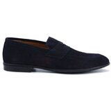 Duca di Morrone Slips on Leone - Suede Blue Modra | Shoptok.si