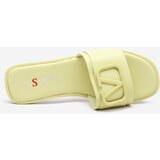 Resti Green women's eco leather Cartec slippers - Footwear | Shoptok.si