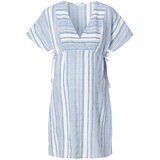 Noppies Obleka 'Delhi' svetlo modra / bela | Shoptok.si