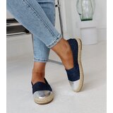 Gemre Navy-silver shiny espadrilles Surana | shoptok.hr