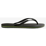 Havaianas Slim Brasil Logo Japonke Črna | Shoptok.si