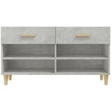 Ormarić za cipele boja betona 102x35x55 cm konstruirano drvo | shoptok.hr