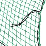 vidaXL Mreža za prikolico z elastično vrvjo zelena 5x3 m PP | Shoptok.si