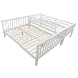 Kondela Pograd s posteljo, bela, BAGIRA | Shoptok.si