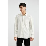 Defacto Regular Fit Polo Neck Crinkle Long Sleeve Shirt Cene