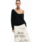 Desigual Obleka črna / bela | Shoptok.si