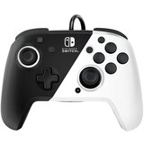 Pdp nintendo switch faceoff deluxe kontroler + audio black & white Cene