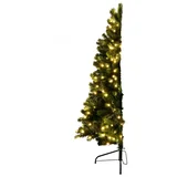 dekorativni bor s led rasvjetom, 3D + 2D iglice, 180 cm - kmf 7/180