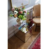 Ellos Home Steklena stranska mizica 45,5x45,5 cm Cube – | Shoptok.si