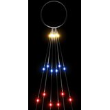  Božićno drvce na stijegu 108 LED žarulja šarene 180 cm | shoptok.hr