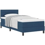  s opruga kutije s uzglavljem Plava 100 x 200 cm tkanina | shoptok.hr