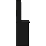  Radni stol s policama crni 102 x 45 x 148 cm konstruirano drvo | shoptok.hr