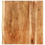 vidaXL Površina za kopalniško toaletno mizo trdna akacija 58x55x3,8 cm | Shoptok.si
