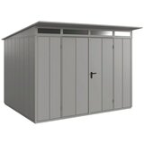 EcoStar Spremište Elegant-P Tip 3 (Vanjska širina uklj. krovni prevjes: 312,7 cm, Vanjska dubina uklj. krovni prevjes: 283,4 cm, Siva, Dvostruka vrata) | shoptok.hr