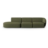 Milo Casa Zelena sofa od šenila s desnim kutom 311 cm Paolo – Cijene