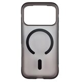  Silikonska futrola Magsafe Remix Iphone 18 Pro /17 Pro Crna Cene