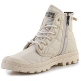 Palladium Visoke superge Re-quilted Sahara Bela | Shoptok.si