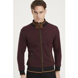 Dewberry 1021 MEN'S SWEATSHIRT-DOTTED BURGUNDY Cijene