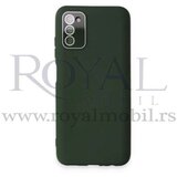  silikonska futrola soft x-cell sa zastitom za kameru za realme C11 2021 tamno zelena Cene