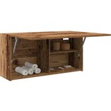 Furnova Kopalniška stenska omarica starinski les 80x25x40 cm inž. les, (21948347) | Shoptok.si