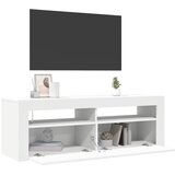 TV ormarić s LED svjetlima bijeli 120 x 35 x 40 cm | shoptok.hr