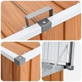 Vanjska kutija za spremanje boja drva 150 x 101 x 91 cm - Boja drva 149 x 99 x 93 cm | shoptok.hr
