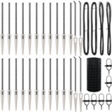 Euro Ograda s 13 Oštrim Sidrom 0.6x50 m Galvanizirani Čelik Siva | shoptok.hr