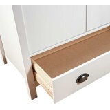  Trokrilni ormar Hill bijeli 127 x 50 x 170 cm masivna borovina | shoptok.hr