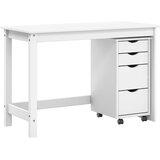  Set stola i pokretnog ormara MOSS 2 pcs Bijela | Shoptok.si