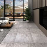  Samoljepljive podne obloge PVC 5,21 m² 2 mm zemljano sive | shoptok.hr