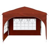  Rastezljivi šator za zabave 290 x 290 x 245 cm Terakota | shoptok.hr