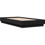  Okvir kreveta s LED svjetlima crni 75 x 190 cm | Eponuda.com