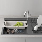 Metaltex Siv plastičen nastavljiv teleskopski odcejalnik za pomivalno korito 52x18 cm – | Shoptok.si