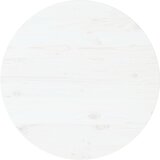 vidaXL Mizna plošča bela Ø80x2,5 cm trdna borovina Cene