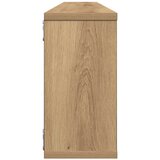  Kockaste zidne police 2 kom boja hrasta 100x15x30 cm drvene | shoptok.hr