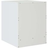 vidaXL Nočna omarica bela 34,5x39x44 cm jeklo | Shoptok.si