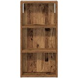  Kupaonski zidni ormarić s policom Staro drvo 30 x 10 x 60,5 cm | shoptok.hr