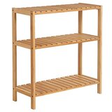Songmics BCB33Y bambusova polica za kopalnico/kuhinjo/polica za čevlje, 60 x 26 x 66 cm popolna za kopalnico, dnevno sobo, predsobo, kuhinjo ali balkon., (21388890) Cene