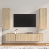 The Living Store Komplet TV omaric 4-delni sonoma hrast inženirski les - Komplet TV Omaric, (21374085) Cene