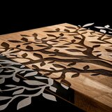 Zidna dekoracija 72x58 cm — stablo, drvo/metal | Eponuda.com